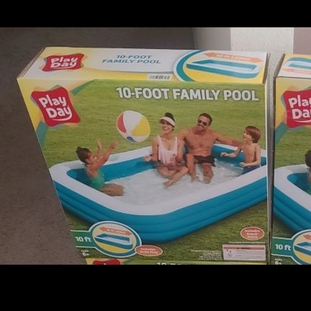 10 foot family pool